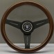 Nardi 5061.34.2000 Оригінальний дерев'яний керм Nardi Classic, чорний