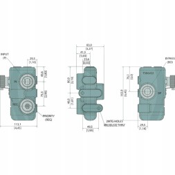 CHINA 18449288 Webtec 3-wege stromregelventil vfd190rd250b3 1'