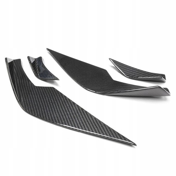 Китай 6466385247 КАРБОНОВІ CANARDSY ЛЬОТКИ НАКЛАДКИ ПЕРЕДНІ AC BMW М3 М4 G80 G81 G82 G83