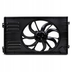 Loro DSP-ZY3Y 1K0959455DM 1K0959455EF 1K0121205AC 1K0959455FD 1K0959455 053-014-0049 0530140049 302.138 302138 302162 048056N 048060N 47925 AI7523 Великий вентилятор охолодження VW Golf V Octavia II 410 мм 1K0959455