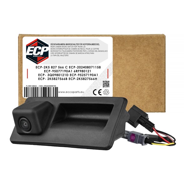 ECP MOBILITY ECP-2K5827566C|2K5827566C|2K5827566B|2K5827566 Камера заднього виду для паркування VW Caddy IV 2K5 [ECP MOBILITY]