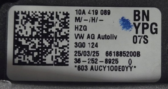 Volkswagen OE 10A419089BN YPG VW Кермо з підігрівом ACC VW ID4 ID 4 GTX 10A419089BN YFE