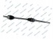 GSP 218248 Привідна піввісь. Pr renault master 10- 2.3dci - gsp 218248