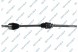 GSP 218248 Привідна піввісь. Pr renault master 10- 2.3dci - gsp 218248