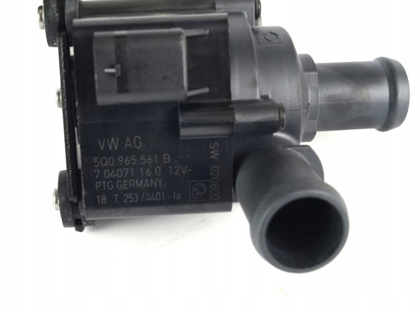 Vemo V10-16-0027 Додатковий насос циркуляції води AUDI SEAT SKODA VW 1.6 / 2.0 TDI 5Q0965561B ori