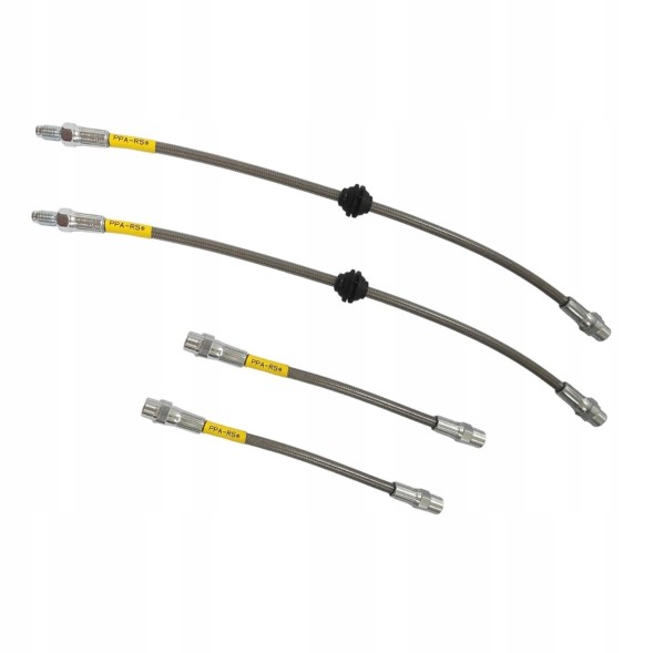 PiterParts 10233150001 Przewody hamulcowe w oplocie stalowym teflonowe BMW E36 bębny OEM PL Гальмівні шланги в сталевому обплетенні тефлонові BMW E36 барабанні гальма OEM PL