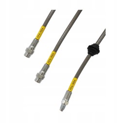 PiterParts 10233150001 Przewody hamulcowe w oplocie stalowym teflonowe BMW E36 bębny OEM PL Гальмівні шланги в сталевому обплетенні тефлонові BMW E36 барабанні гальма OEM PL