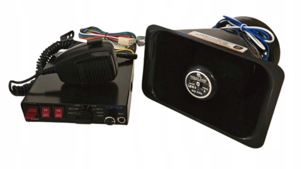 ST PARTS 9T-200W Сирена з гучномовцем ST parts 200 Вт європейська