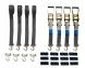 Manol PM1-CZARNE-OBR-KOSTKA-250543 4 Транспортні ремені Гачки поворотні 4Т/3М/50 Чорні