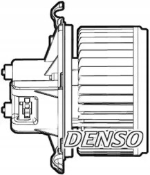 Denso DEA09073 Вентилятор пічки (моторчик пічки) dea09073 denso для fiat