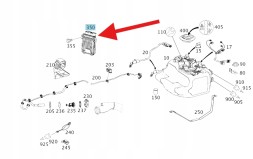 Mercedes-Benz OE ДРАЙВЕР ADBLUE MERCEDES GL W164 R W251 OE A6429006601