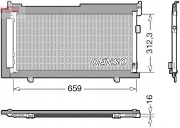 Denso DCN36006 Конденсатор, кондиціонер denso dcn36006