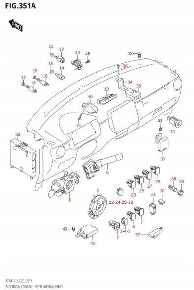 Suzuki OE 37210-74PE2 SUZUKI SWIFT MK9 IGNIS - КОМПЛЕКСНИЙ ПЕРЕМИКАЧ