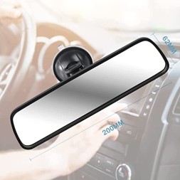 AD BRAKE B0BW2NP7FK ДЗЕРКАЛО ЗАДНЬОГО ВИДУ АВТОМОБІЛЬНЕ НА ПРИСОСЦІ ЗАГАРТОВАНЕ СКЛО ДЛЯ ВОДІЯ