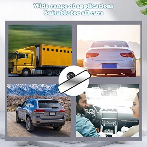 AD BRAKE B0BW2NP7FK ДЗЕРКАЛО ЗАДНЬОГО ВИДУ АВТОМОБІЛЬНЕ НА ПРИСОСЦІ ЗАГАРТОВАНЕ СКЛО ДЛЯ ВОДІЯ
