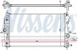 Nissens 630724 Радіатор охолодження 630724 nissens chevrolet opel astra