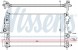 Nissens 630724 Радіатор охолодження 630724 nissens chevrolet opel astra