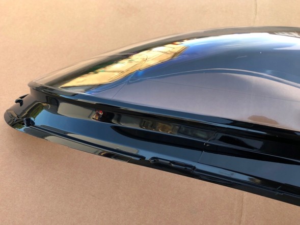 ВОЛЛЕР L.169/338. Абажур лампи скло фара лівий фронт для mercedes b w246 lift 2014-2018