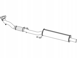 Bosal 281-483 Центральний глушник bos281-483 281-483