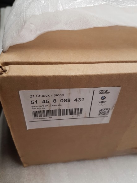 BMW OE ПЛАНКА ДЕКОР КОНСОЛІ BMW X5 G05 LCI CARBON MATT 8088431