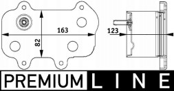Mahle CLC 61 000P Масляний радіатор, моторне масло mahle clc 61 000p