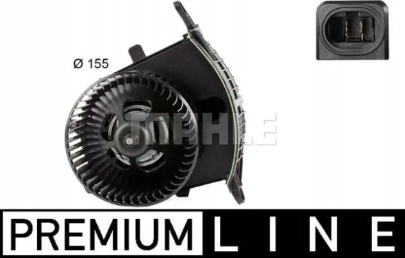 Mahle AB 167 000P Повітродувний вентилятор припливу ab 167 000p mahle