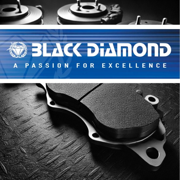 Black Diamond 22077543 Міцні накладки BLACK DIAMOND Predator - SUZUKI Kizashi перед