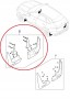 Jaguar OE Комплект бризковиків передніх Jaguar T4A34823