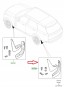 Land Rover OE Задні бризковики для Land Rover VPLKP0502