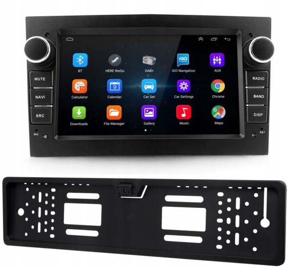 Китай GPS-7011X RADIO 2DIN NAWIGACJA MIRROR LINK WIFI РАДІО OPEL GPS НАВІГАЦІЯ 2GB ANDROID 16GB 55W 2DIN