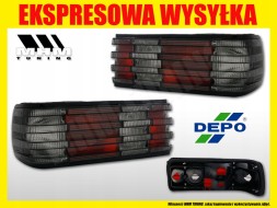 Depo LTME15 mhm Комплект задніх димчастих тюнінгових ліхтарів "Сніжинка" для Mercedes S-клас W126, C126, SEC