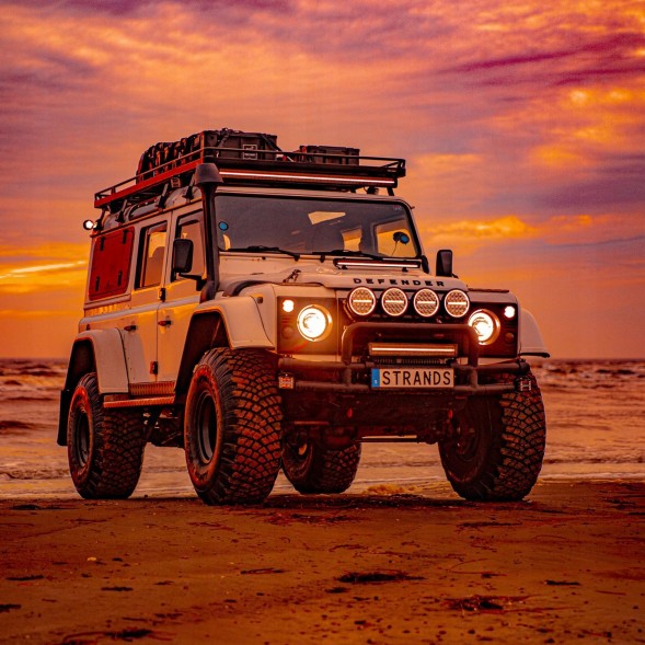 Strands 809207 Світлодіодний робочий світильник галогенний прожектор STRANDS NR SPOT 7" 6720lm 80W