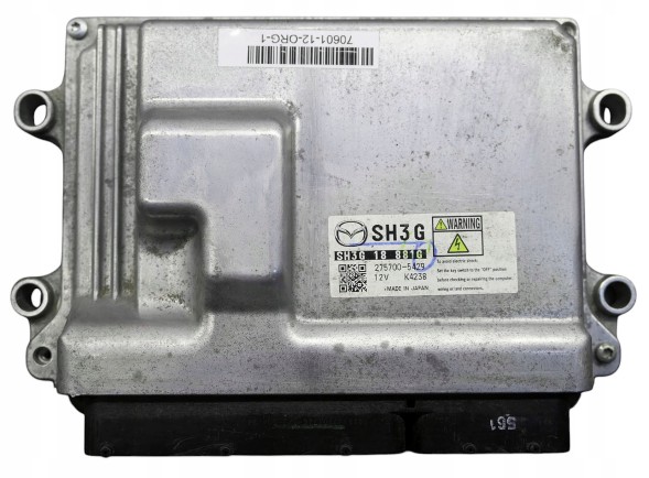 Mazda OE SH3G18881 G 2757005429 КОНТРОЛЕР ДВИГУНА MAZDA CX-5 2.2 SH3G18881G 275700-5429 + ПРОГРАМУВАННЯ