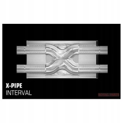 Magnaflow 12468 Глушник MagnaFlow 5x8 X-PIPE 2.5"/2.5" 63мм / 63мм нержавіючий 1246