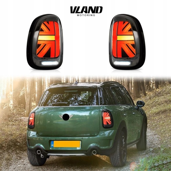 VLAND LDMC22 mhm Комплект задніх ліхтарів Vland Led Bar Neon LED DTS Tuning Mini Countryman r60
