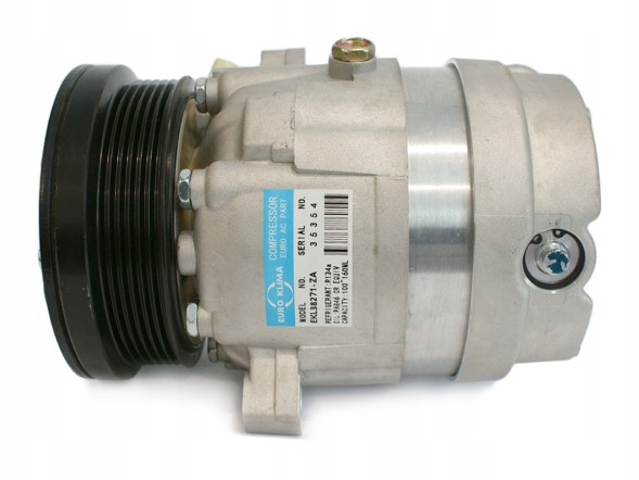 EURO KLIMA EKL38271-ZA 67201, 68201, 1131909, 1135019, 1135201, 1135273, 1135312, 1135349, 1854008, 1854031, 1854039, 1854098, 1854126, 51-0014, 67286, 68274 КОМПРЕСОР КОНДИЦІОНЕРА OPEL VECTRA A (1.6) 68201 1131909