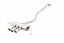 Xforce ESHCR17VKCS Вихлопна система cat-back 3 дюйми з глушником Varex, Honda Type R