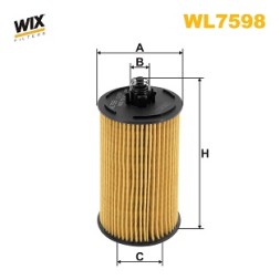 WL7598 WIX FILTERS Фільтр оливи