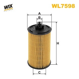 WL7598 WIX FILTERS Фільтр оливи