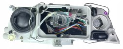 Depo 665-1111R-LD-EM Лампа прожектор права h1 / h7 depo skoda octavia ii 2004-