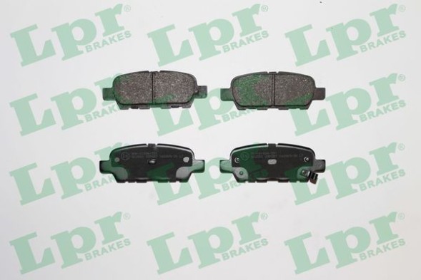 05P857 LPR Комплект гальмівних колодок з 4 шт дисків