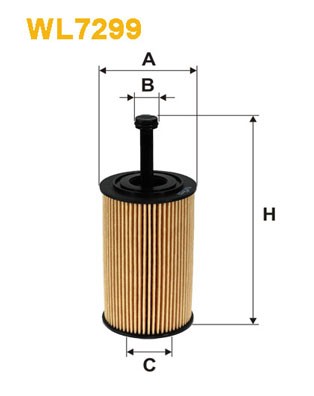 WL7299 WIX FILTERS Фільтр оливи