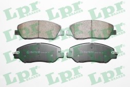 05P1382 LPR Комплект гальмівних колодок з 4 шт дисків