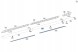 Mercedes-Benz OE A1766800374 1766800374 ПЛАНКА КРИШКИ ПОРОГА ПОРОГОВА ПРАВА ЗАДНЯ MERCEDES CLA W117 X117 УНІВЕРСАЛ 16Р