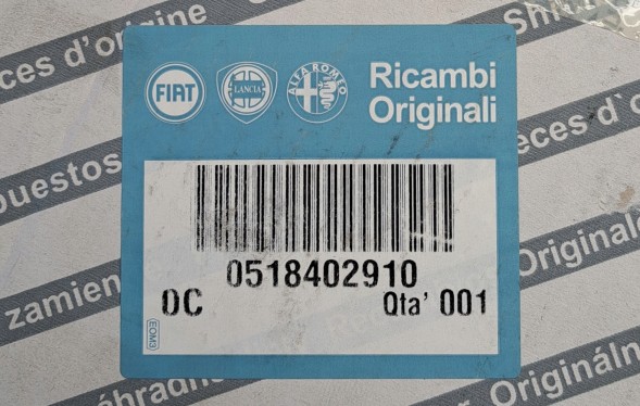 Fiat OE 51840291, 518402910 ОРИГІНАЛЬНИЙ КОНТРОЛЕР КОРОБКИ ПЕРЕДАЧ FIAT 518402910