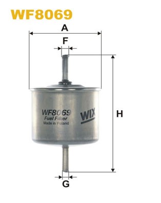 WF8069 WIX FILTERS Фільтр палива