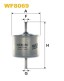 WF8069 WIX FILTERS Фільтр палива