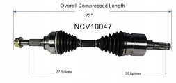 Китай CV10047 GSP ПЕРЕДНІЙ ПРИВОДНИЙ ВАЛ CHEVROLET COLORADO 2004-2012