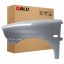 170281016 BLU Бризковик SEAT IBIZA CORDOBA III 3 6L LS7Y лівий срібний 02-08 передній оцинк GrisLuna