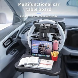 AD BRAKE B0GZ2JW8NS АВТОМОБІЛЬНИЙ СТОЛИК СКЛАДНИЙ ABS З ПІДСТАКАННИКАМИ ДЛЯ АВТО